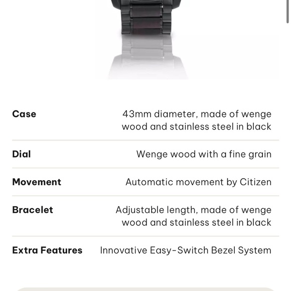 Holzkern german watch for men. Brand new - Picture 15 of 15